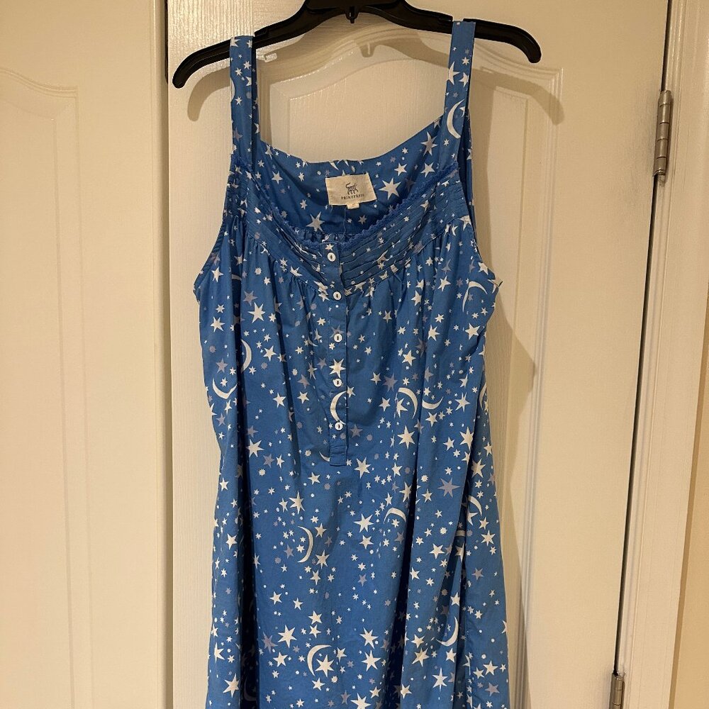 Celestial Skies Beyond the Sea Back to Bed Nightgown - 2X.